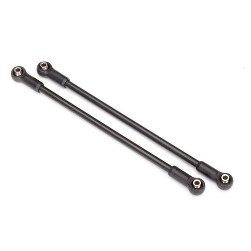 Traxxas 8542X Suspension link, rear (upper) (heavy duty, steel) (7x206mm, center to center) (2) (assembled with hollow balls)