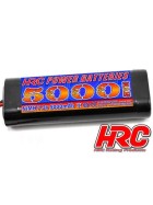 HRC Racing Battery - 6 cells - HRC Power Batteries 5000 - NiMH - 7.2V 5000mAh - Stick - Tamiya Plug
