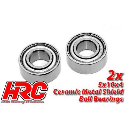 HRC Racing Ball Bearings - metric -  5x10x4mm - TSW Pro Racing - Ceramic (2 pcs)
