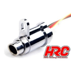 HRC Racing Auspuffanlage mit Dampf (Rauchöl) und LED...