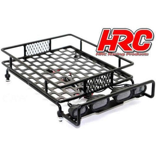 HRC Racing Dachgepäckträger V3 mit LED Licht schwarz 1:10