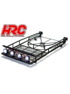 HRC Racing Dachgepäckträger V4 mit LED Licht schwarz 1:10