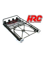 HRC Racing Body Parts - 1/10 Accessory - Scale - Large Crawler Luggage Tray - with Light LEDs - Black