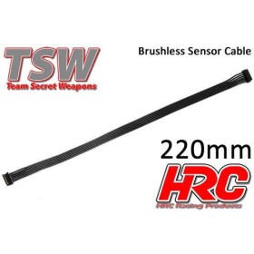 HRC Racing Brushless Flach Sensorkabel 220mm
