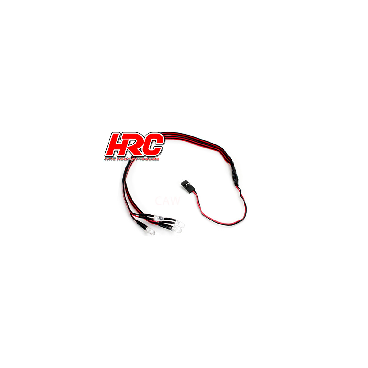 HRC Racing Light Kit - 1/10 TC/Drift - LED - JR Plug -...