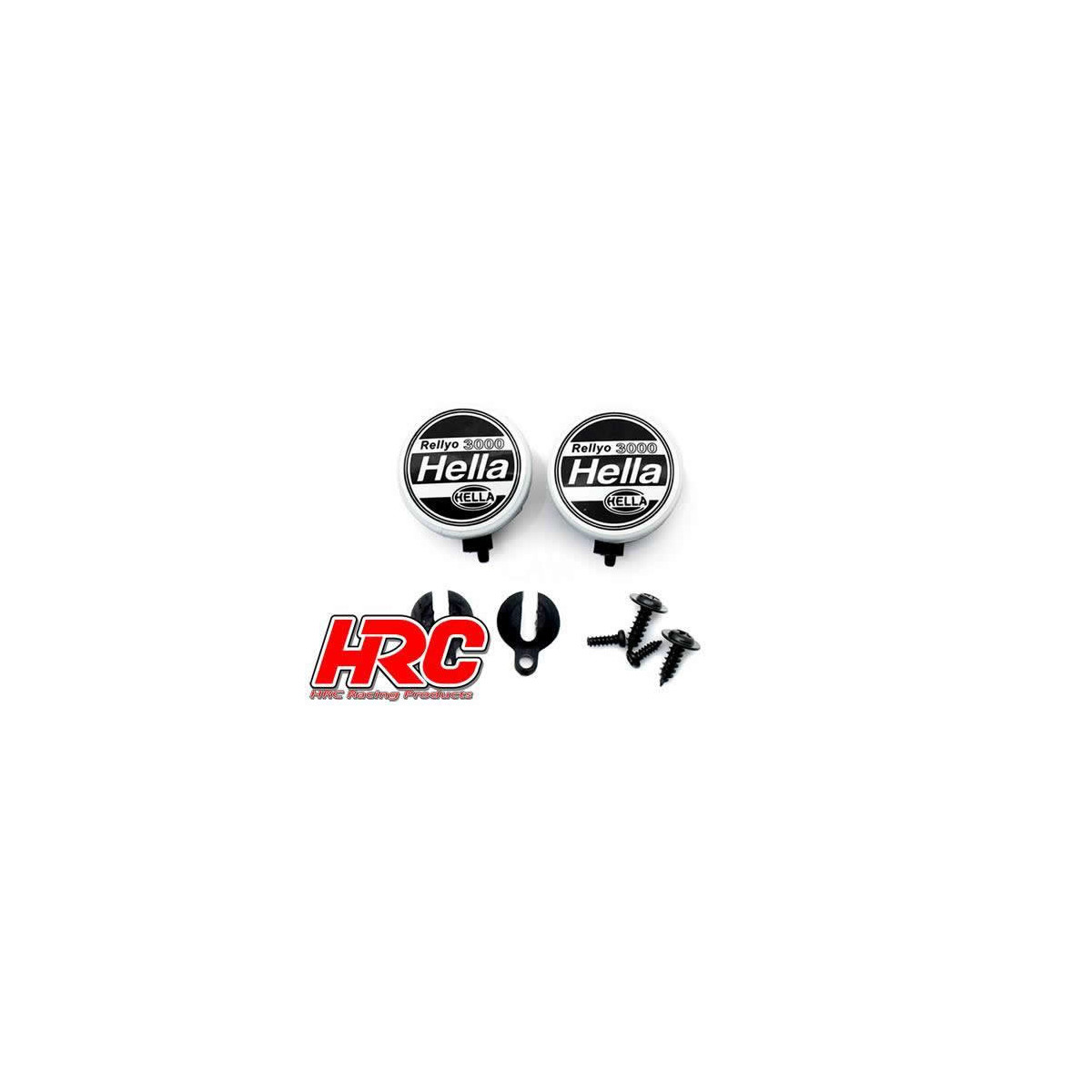HRC Racing Lampenset 1:10 Hella Cover (2) ohne LEDs