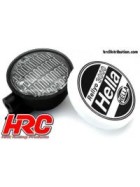 HRC Racing LED Lichtset Hella Cover 2x Weiss 1:10