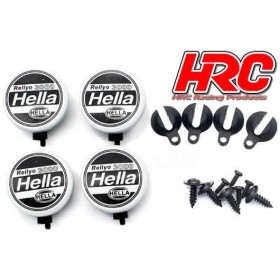 HRC Lampenset 1:10 Hella Cover (4) ohne LEDs