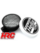 HRC Racing Light Kit - 1/10 or Monster Truck - LED - Hella Cover - 4x (without LED)
