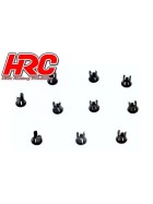 HRC Racing Body Parts - Multi Scale Accessory - LED Light Holder - for 3mm LED (10 pcs)