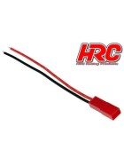HRC Racing Battery Cable - 22AWG - 20cm - BEC Female Plug