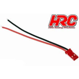HRC Racing Battery Cable - 22AWG - 20cm - BEC Male Plug