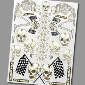 XXX Main Stickers - Skeletons