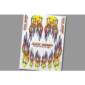 XXX Main Stickers - Pro Flames