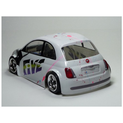 Mon-Tech Karosserie Fiat Five (unlackiert) M-Chassis