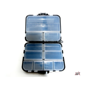 MR33 Kleinteile-Box schwarz 12x9x3,5cm (Double-Sided)
