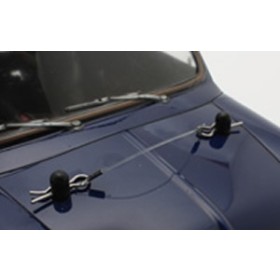 Karosserie Klammern Clips 80 mm schwarz für RC Car 1:8 1:10 5 Stk partCore