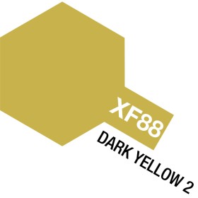 Tamiya #81788 AcrMini XF-88 Dark Yellow 2