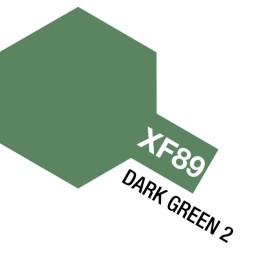 Tamiya #81789 AcrMini XF-89 Dark Green 2