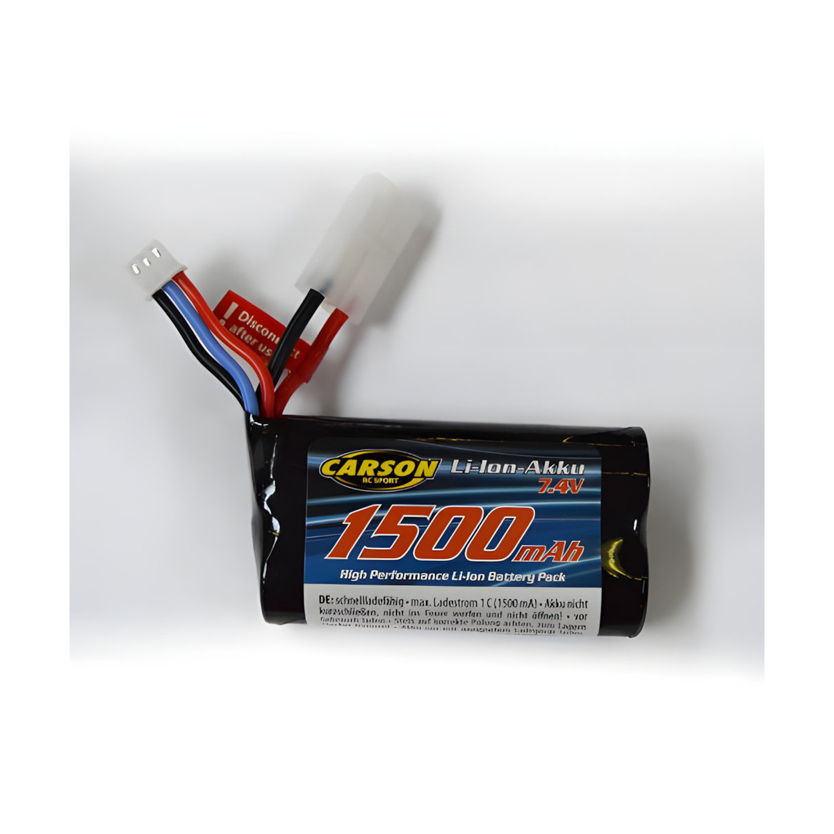 Batterie Li-Po 3.7V 100mAh - Rechange Pour Carson Micro X-Warrior - Autonomie Environ 15 Minutes