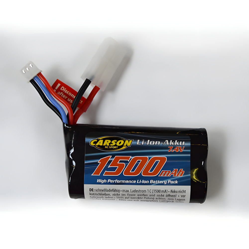 Carson 500608265 3,7V/300mAh LIPO - Batterie RC, Batterie de Rechange, Batterie pour hélicoptère télécommandé, Hélicoptère RC, Batterie pour aéromodèles RC, Batterie RC