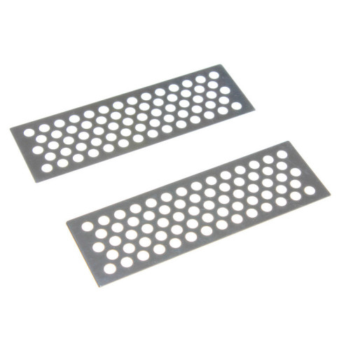Absima Metal Sand Plates (2) silver