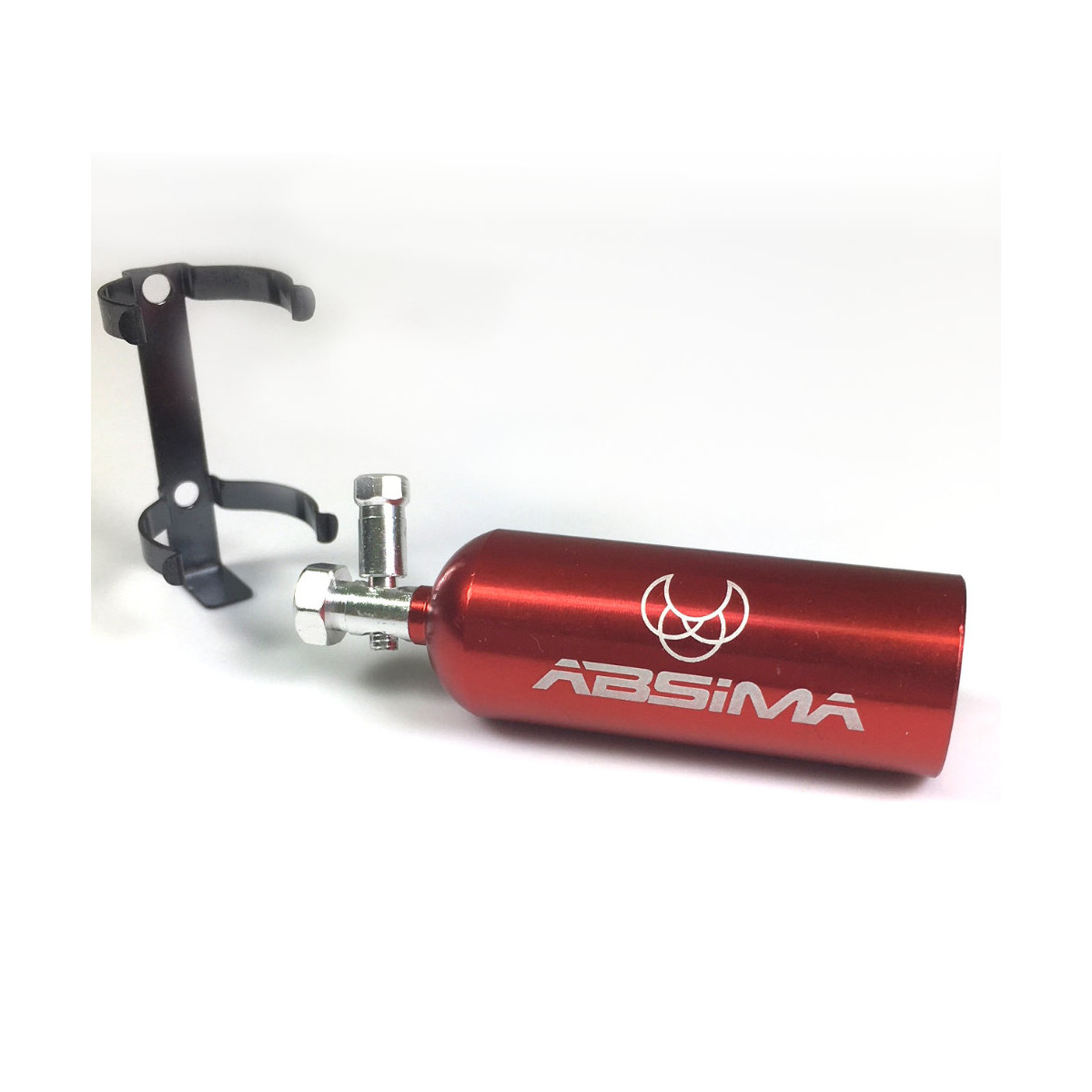 Absima Aluminum Fire Extinguisher red