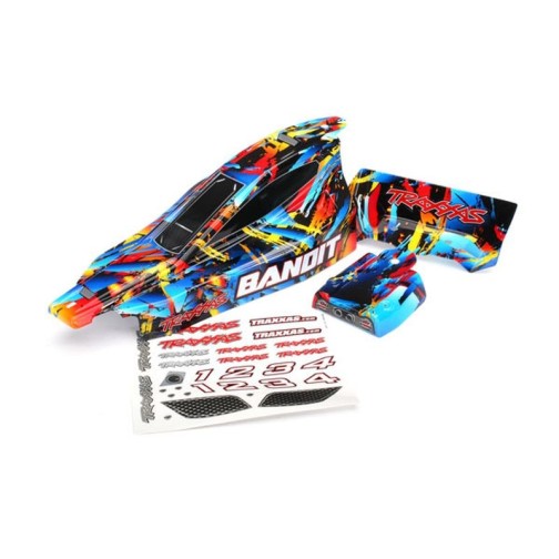Traxxas 2448 Body, Bandit, Rock n Roll (painted, decals applied)