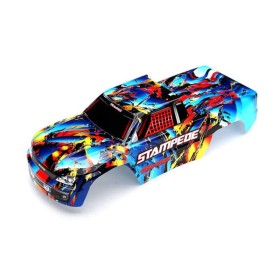 Traxxas 3648 Body, Stampede, Rock n Roll (painted, decals...