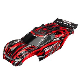 Traxxas 6718 Body, Rustler 4X4, red (painted, decals...