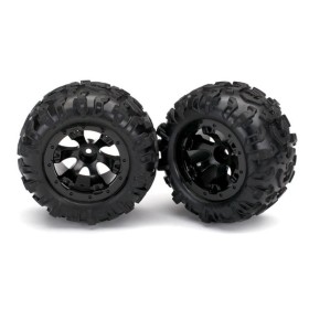 Traxxas 7277 Tires and wheels, assembled, glued (Geode...