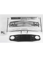 AX31560 67 Chevy C/10 Grille Bumpers Chrome/Black