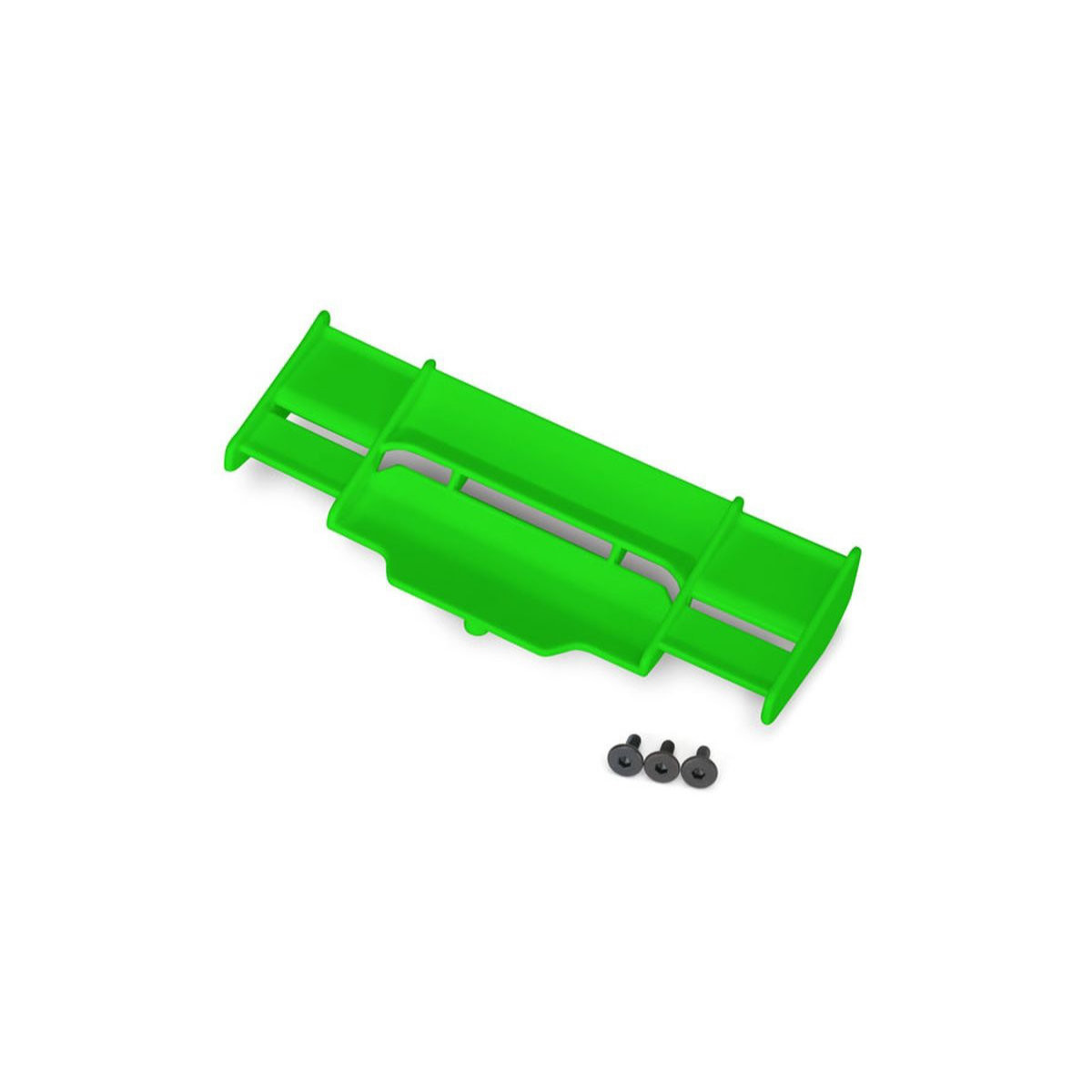Traxxas 6721G Wing, Rustler 4X4 (green)/ 3x8 FCS (3)