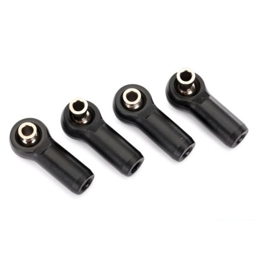 Traxxas 7797 Rod ends (4) (assembled with steel pivot balls) (replacement ends for #7748G, 7748R, 7748X, 8542A, 8542R, 8542T, 8542X)