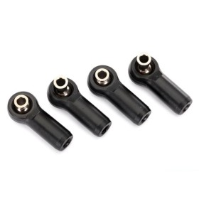 Traxxas 7797 Rod ends (4) (assembled with steel pivot...