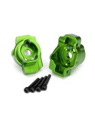 Traxxas 8256G Portal drive axle mount, rear, 6061-T6 aluminum (green-anodized) (left and right)/ 2.5x16 CS (4)