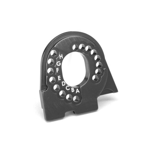 Traxxas 8290A Motor mount plate, 6061-T6 aluminum (charcoal gray-anodized)