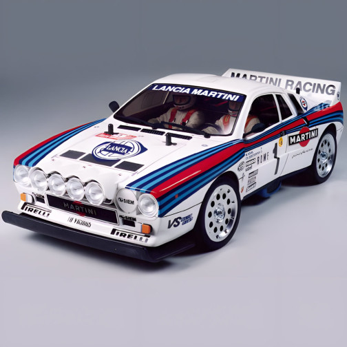 Tamiya Karosserie-Satz mit Cockpit Lancia 037 Rally