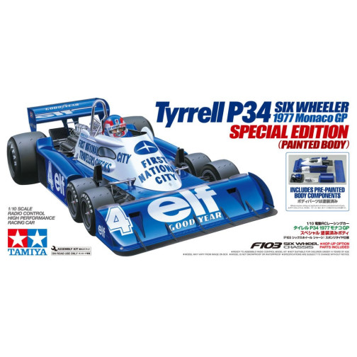 Tamiya 47392 Tyrrell P34 1977 Monaco Special Bausatz
