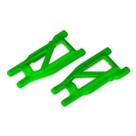 Traxxas 3655G Suspension arms, green, front/rear (left...