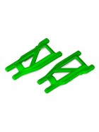 Traxxas 3655G Suspension arms, green, front/rear (left & right), heavy duty (2)