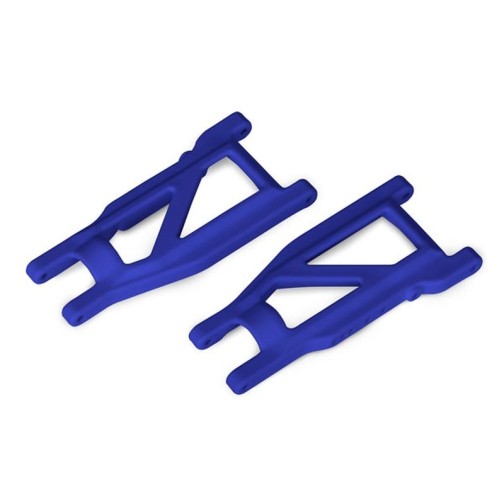 Traxxas 3655P Suspension arms, blue, front/rear (left & right), heavy duty (2)