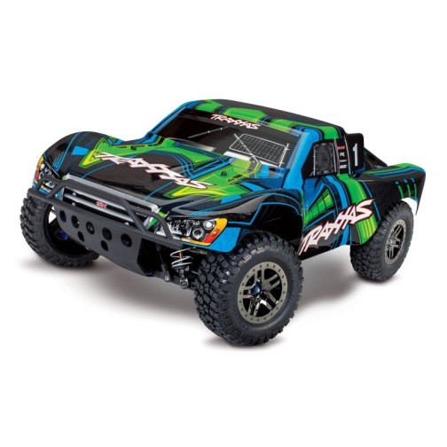 Traxxas Slash 4x4 VXL Ultimate green RTR without battery/charger