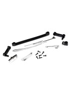 Traxxas 8132 Door handles, left, right & rear tailgate/ windshield wipers, left & right/ retainers (2)/ 1.6x5 BCS (self-tapping) (7) (fits #8130 body)