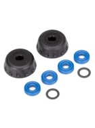 Traxxas 8458 Double seal kit, GTR shocks (x-rings (4)/ 4x6x0.5mm PTFE-coated washers (2)/ bottom caps (2)) (renews 2 shocks)