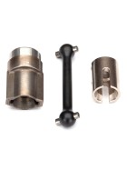 Traxxas 8556X Driveshaft, center, front (steel)/ 2.5x12 screw pin