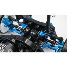 Yeah Racing G45 Steel Adjustable Universal Drive Shaft für Tamiya TT02D TATT-S03 Blau