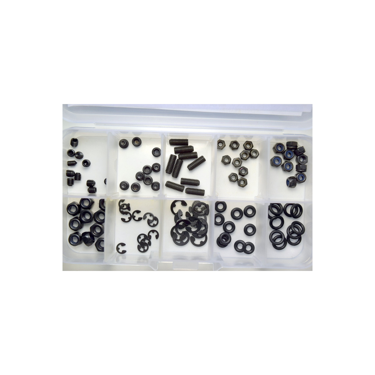 Absima Small Parts Assortment Box (100 pcs.)