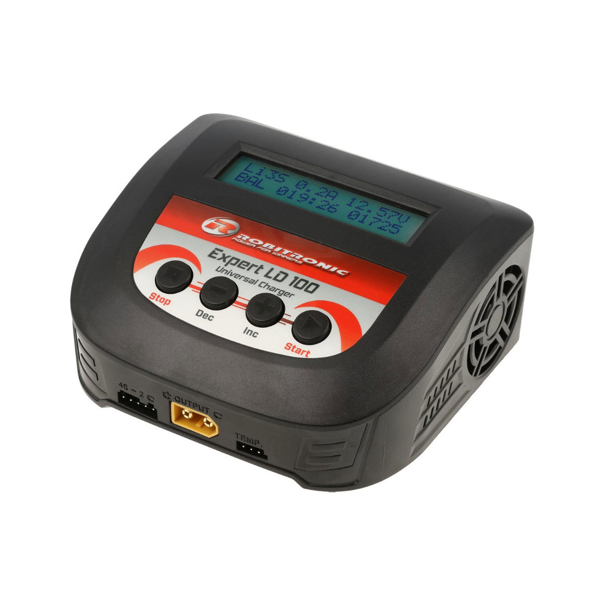Robitronic Expert LD 100 Ladegerät LiPo 2-4s 10A 100W