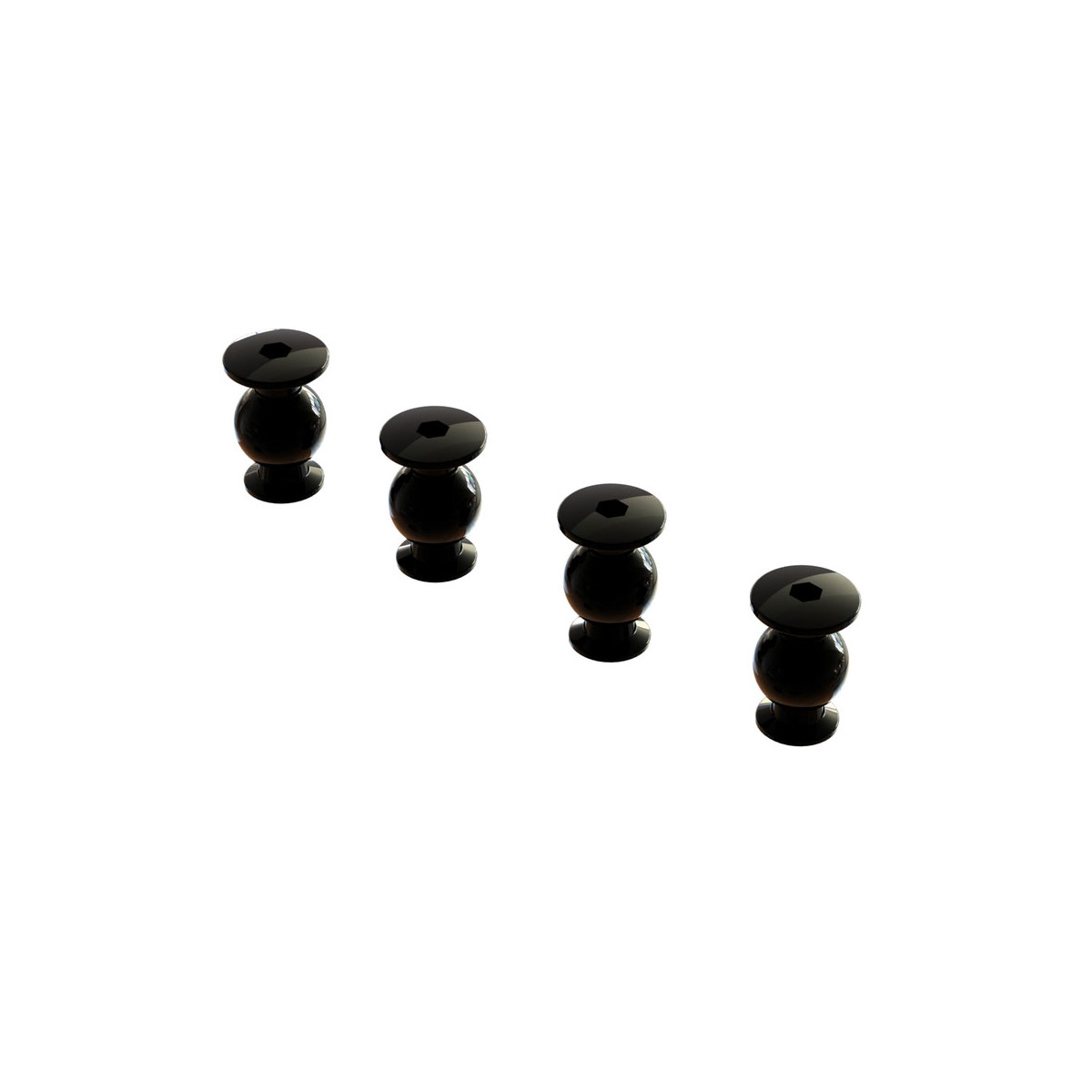Arrma ARA330554 Stahl Kugelkopf M3x8x12mm (4)